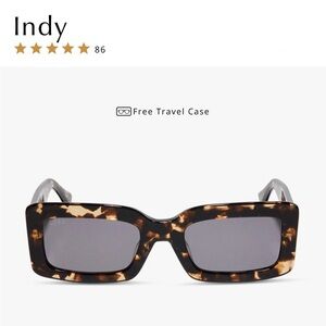 Diff Eyewear Indy brand new sunglasses with case